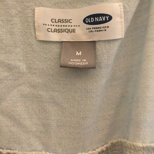 Old navy button up jean shirt